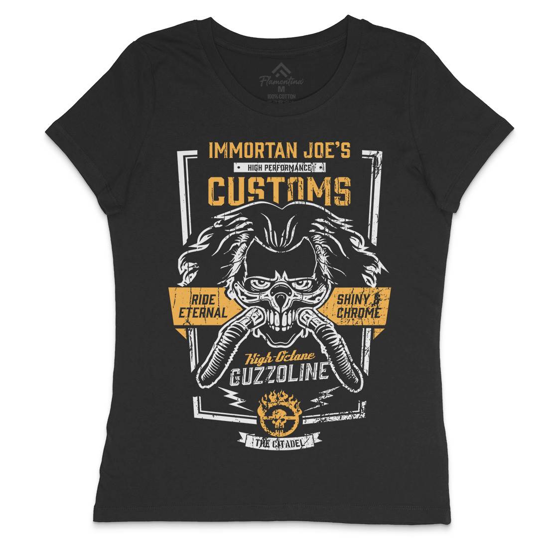 Joes Custom Womens Crew Neck T-Shirt Motorcycles D228