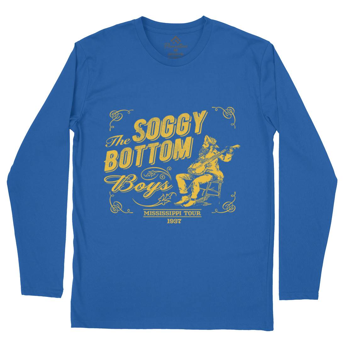 Soggy Bottom Boys Mens Long Sleeve T-Shirt Music D230
