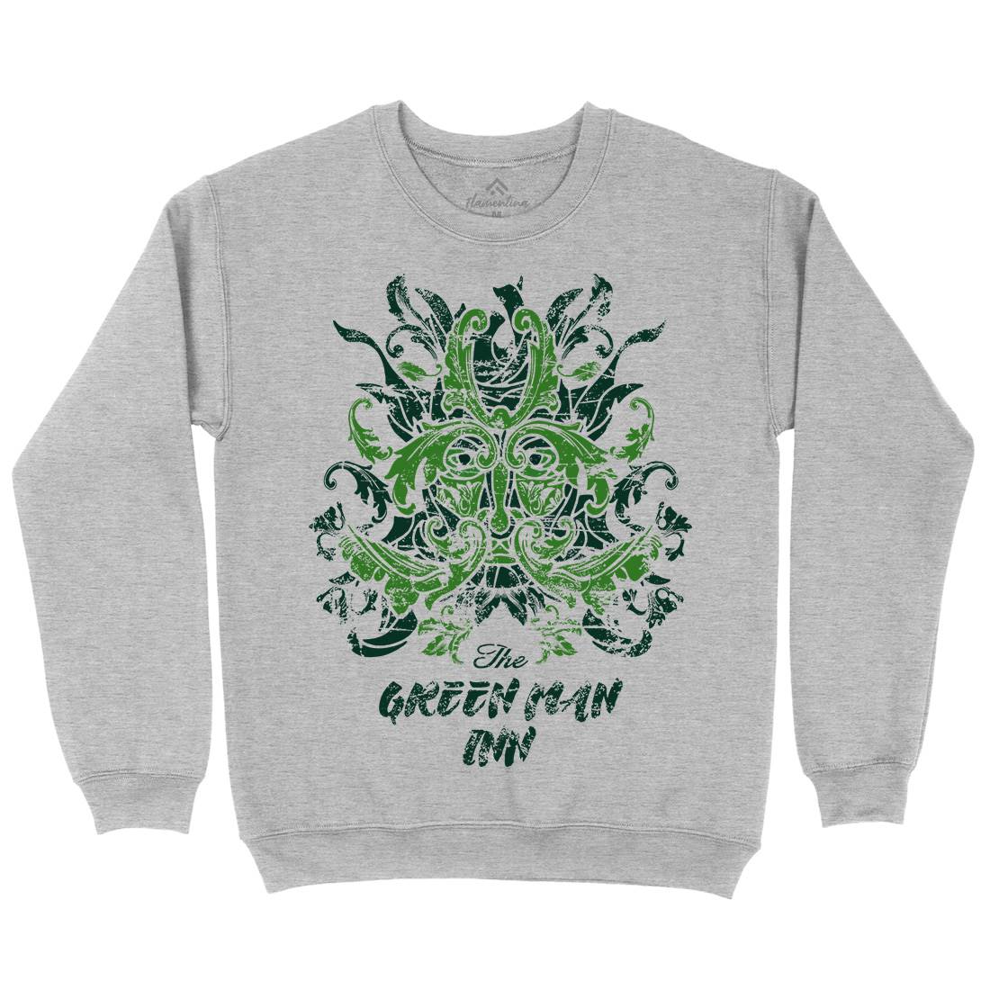 Green Man Inn Kids Crew Neck Sweatshirt Horror D231