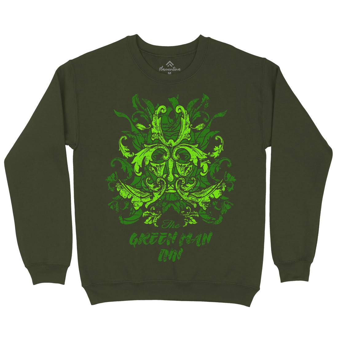 Green Man Inn Mens Crew Neck Sweatshirt Horror D231