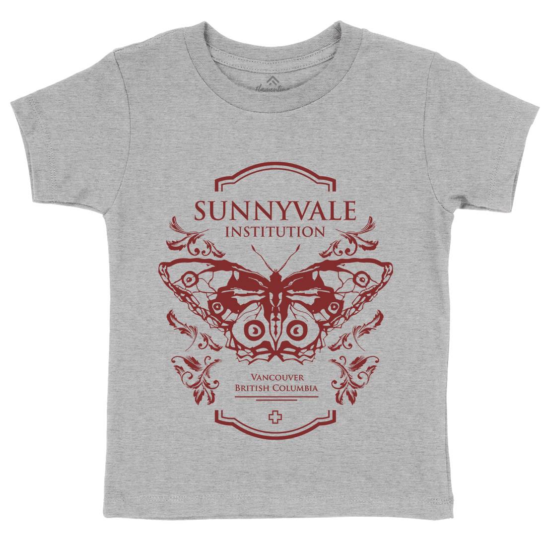 Sunnyvale Institution Kids Crew Neck T-Shirt Space D232