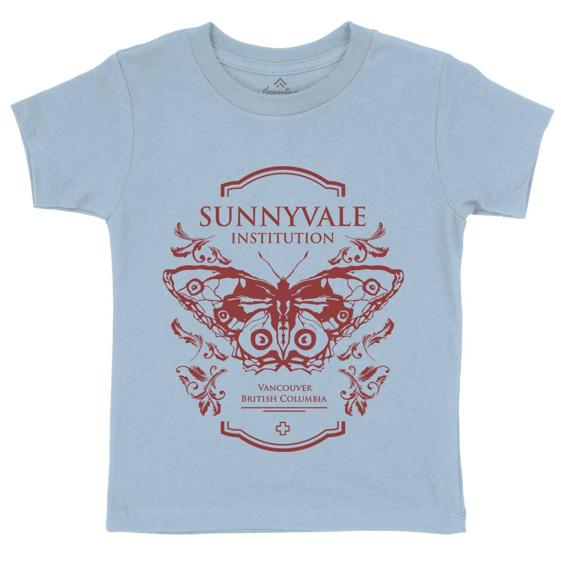 Sunnyvale Institution Kids Organic Crew Neck T-Shirt Space D232