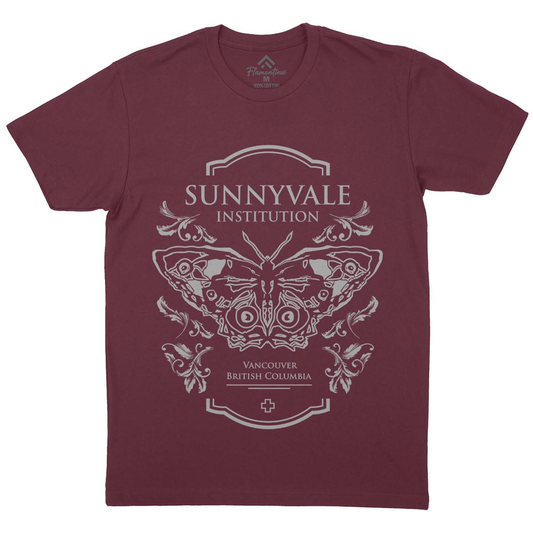 Sunnyvale Institution Mens Crew Neck T-Shirt Space D232