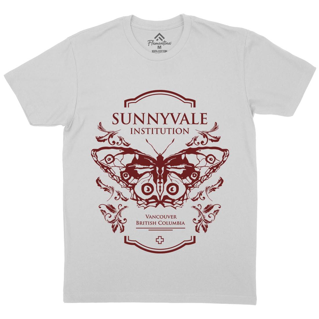 Sunnyvale Institution Mens Crew Neck T-Shirt Space D232