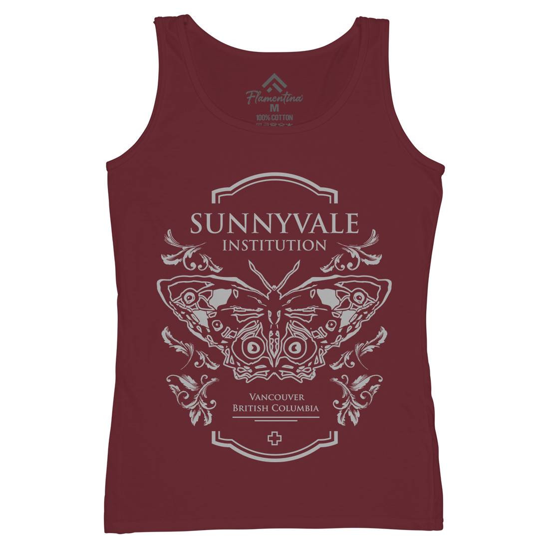 Sunnyvale Institution Womens Organic Tank Top Vest Space D232