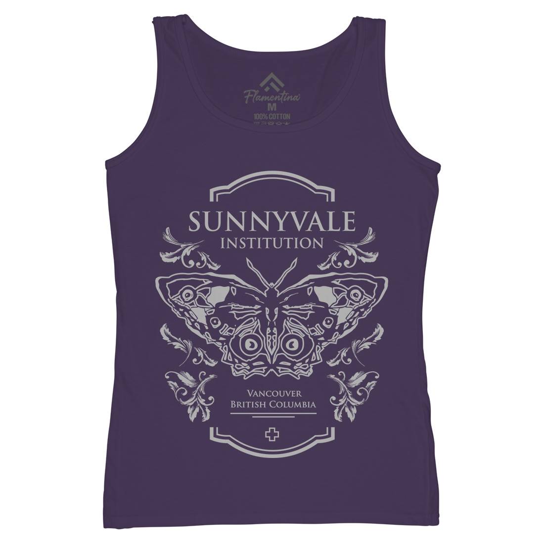Sunnyvale Institution Womens Organic Tank Top Vest Space D232