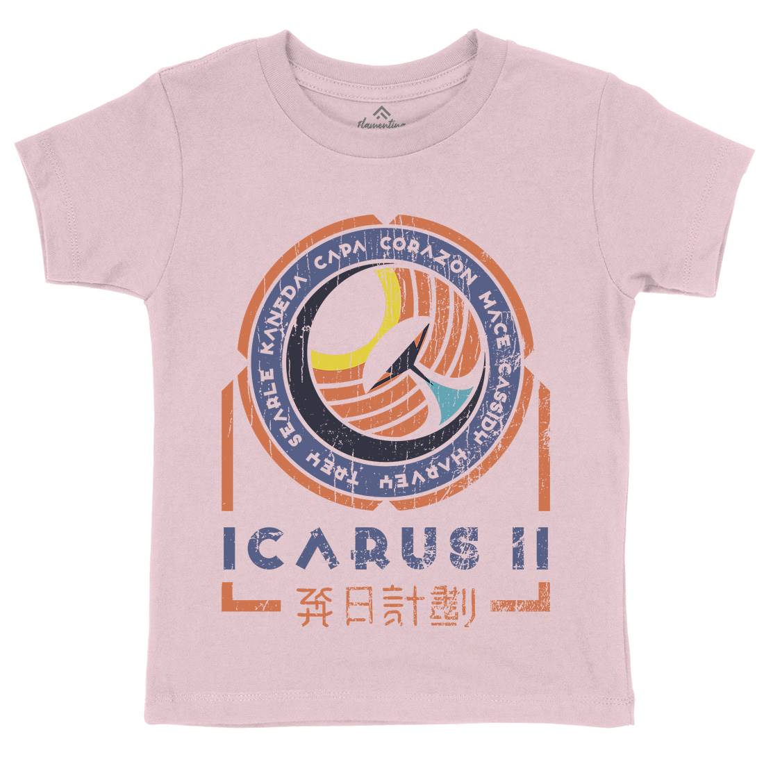 Icarus Ii Kids Crew Neck T-Shirt Space D233