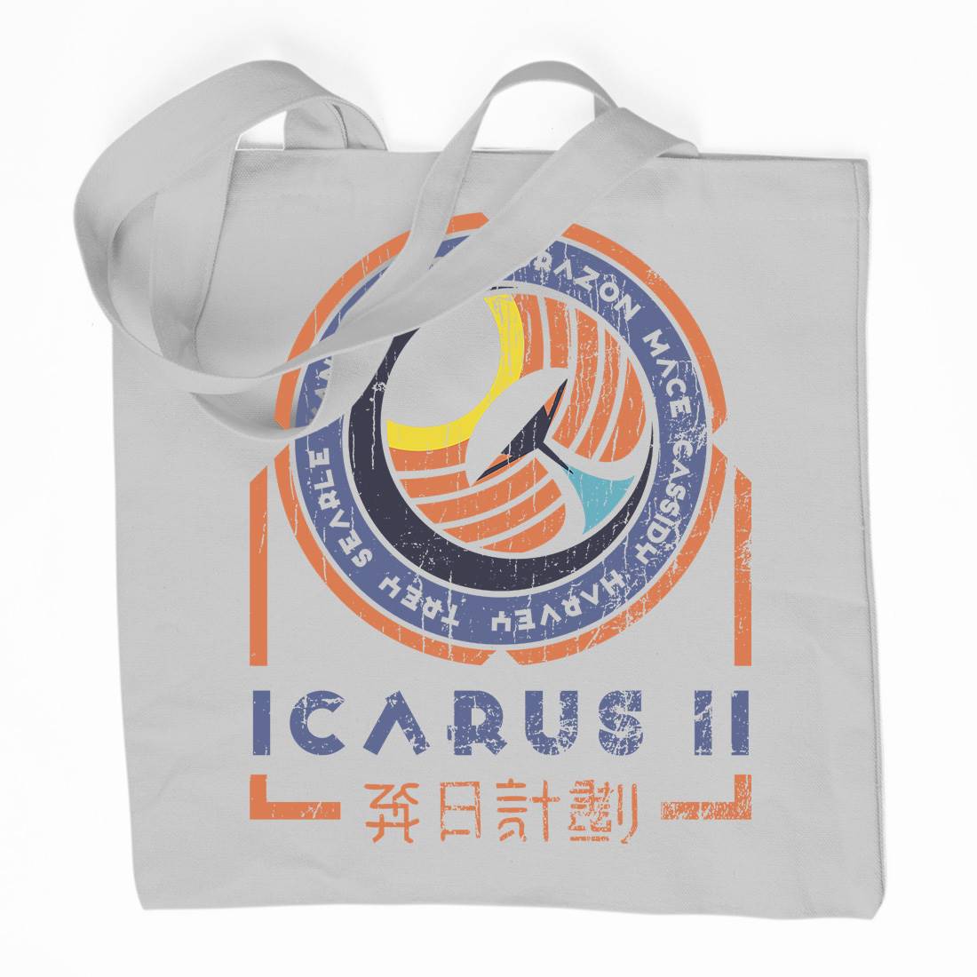 Icarus Ii Organic Premium Cotton Tote Bag Space D233