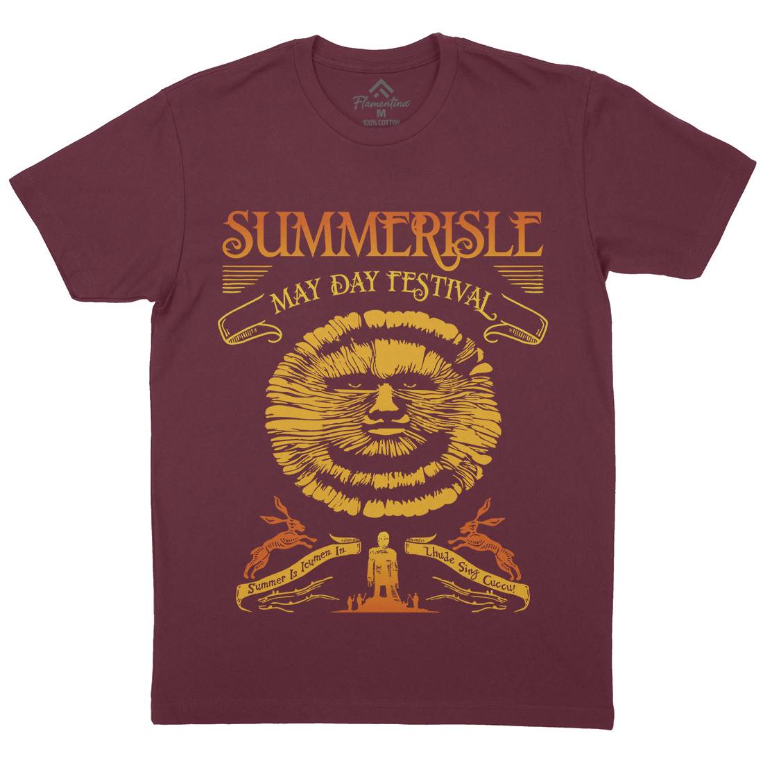 Summerisle Festival Mens Crew Neck T-Shirt Horror D236