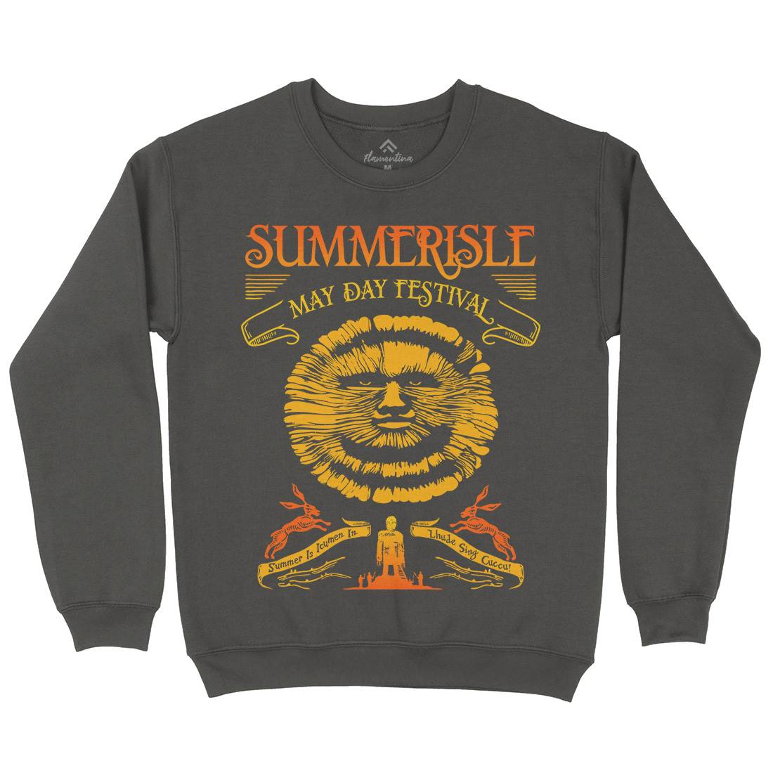 Summerisle Festival Mens Crew Neck Sweatshirt Horror D236