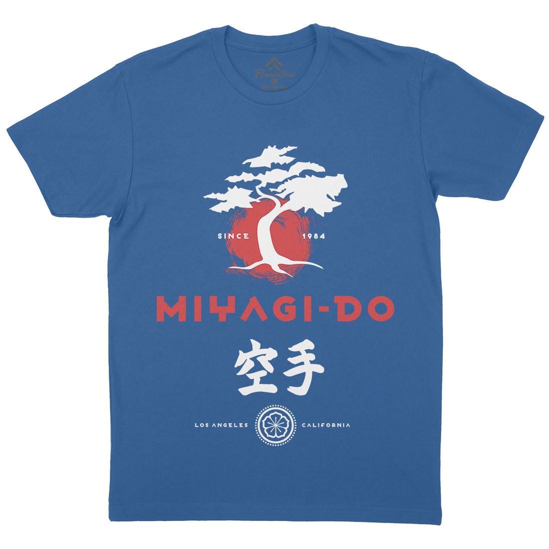Miyagi Do Karate Mens Crew Neck T-Shirt Sport D237