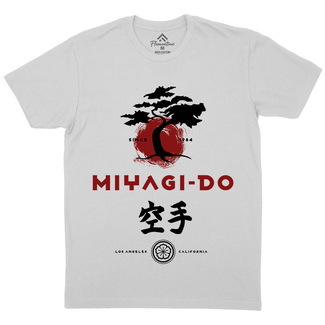 Miyagi Do Karate Mens Crew Neck T-Shirt Sport D237