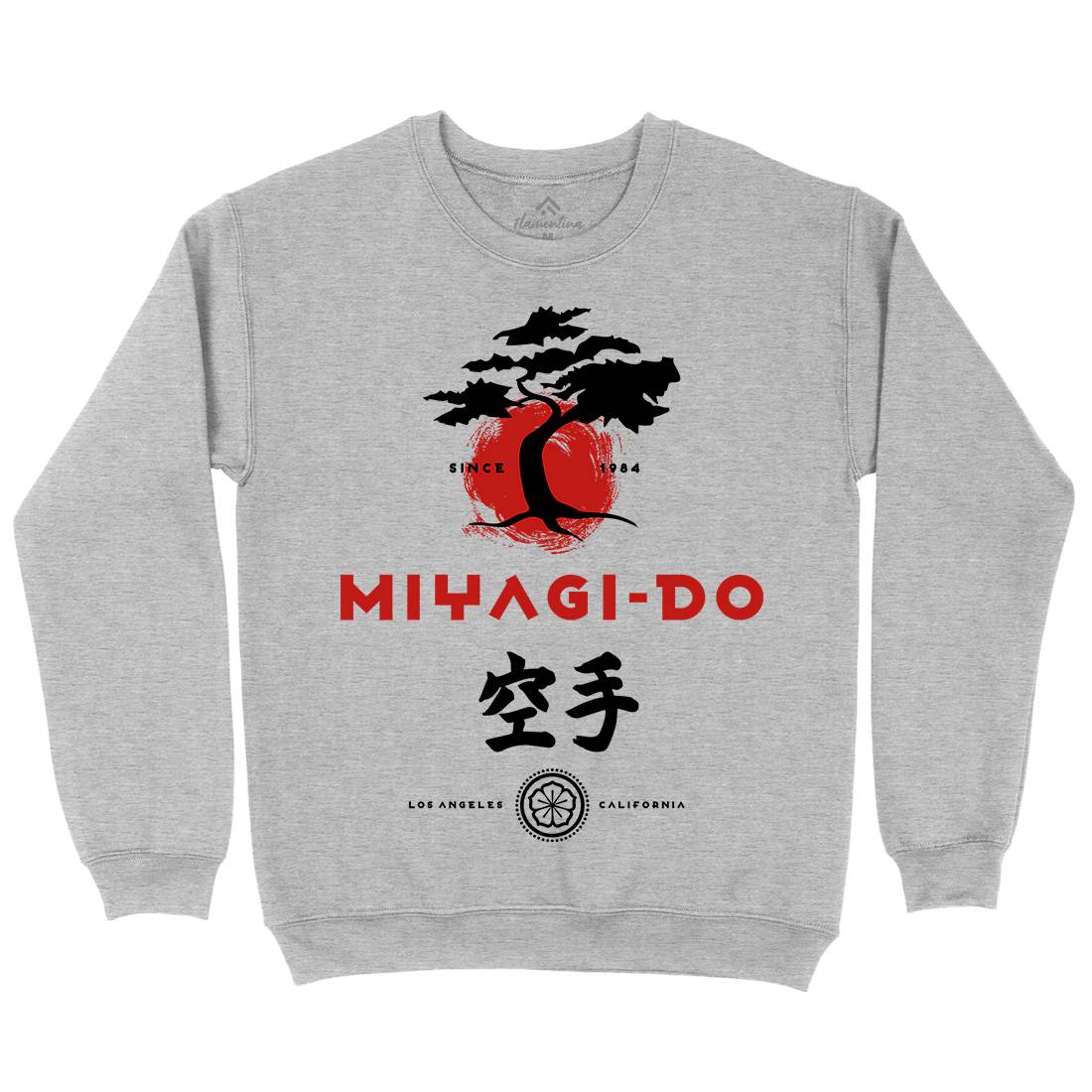Miyagi Do Karate Mens Crew Neck Sweatshirt Sport D237