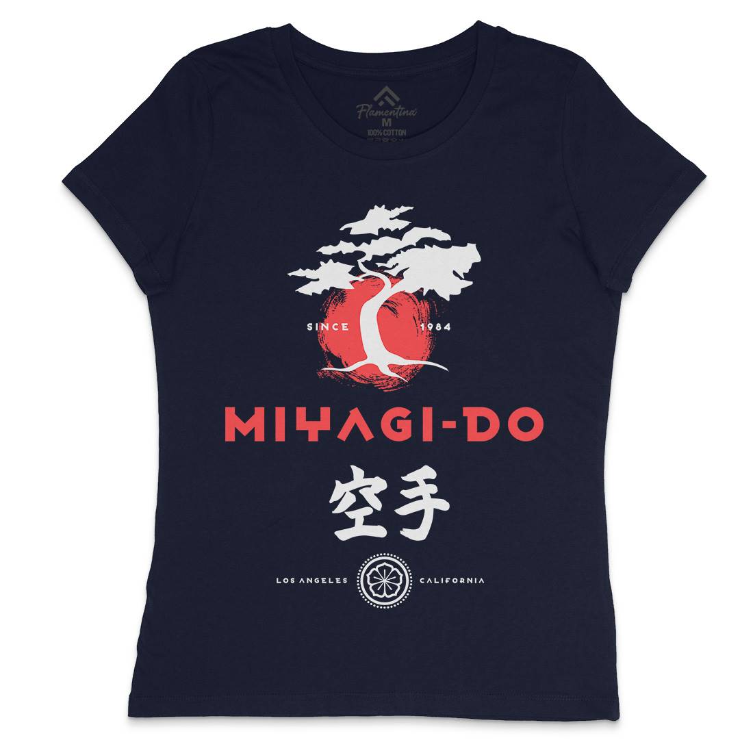 Miyagi Do Karate Womens Crew Neck T-Shirt Sport D237