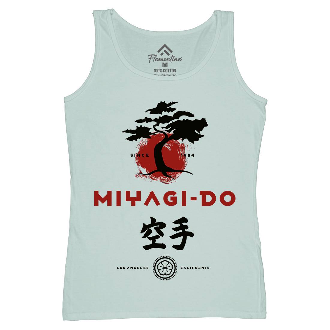 Miyagi Do Karate Womens Organic Tank Top Vest Sport D237