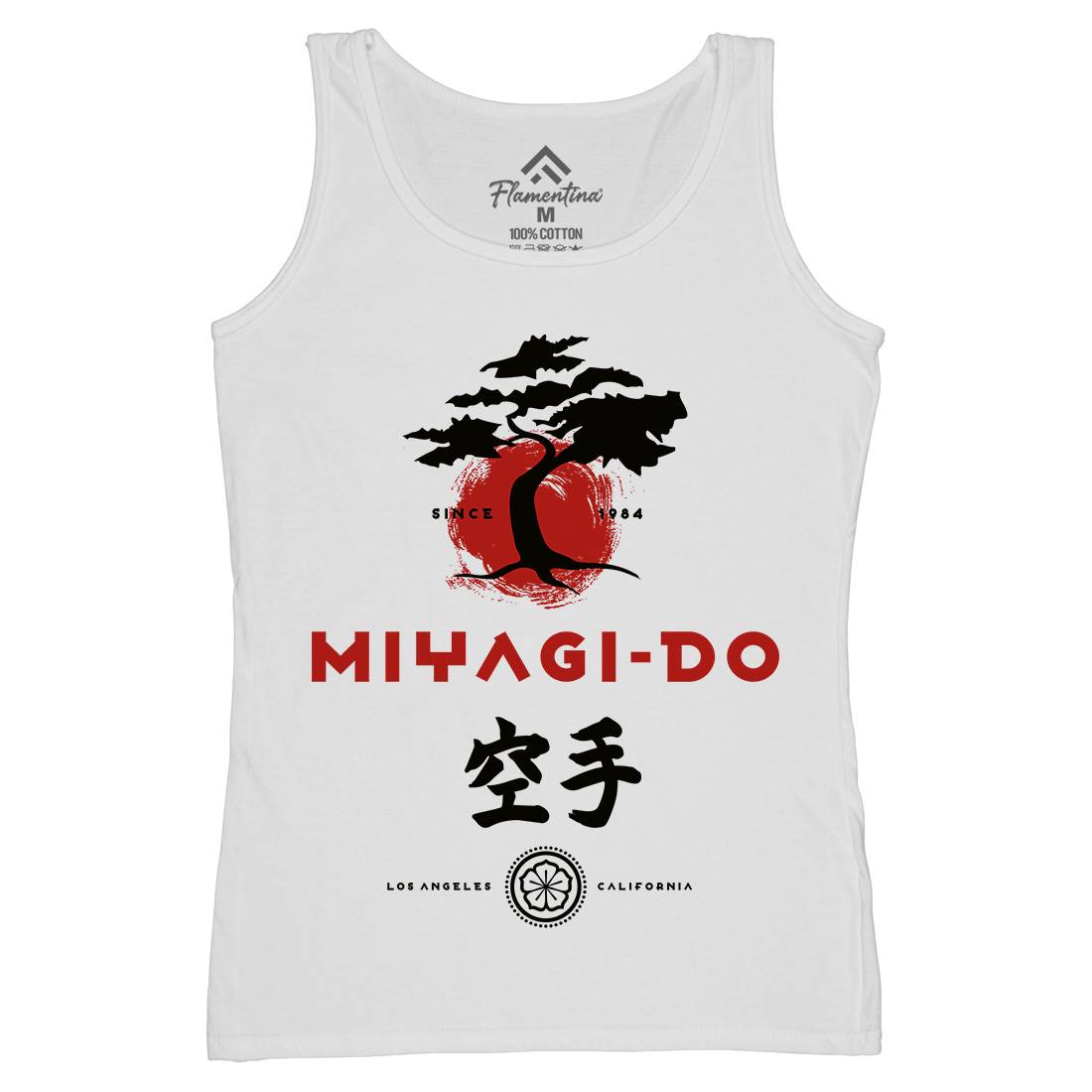 Miyagi Do Karate Womens Organic Tank Top Vest Sport D237