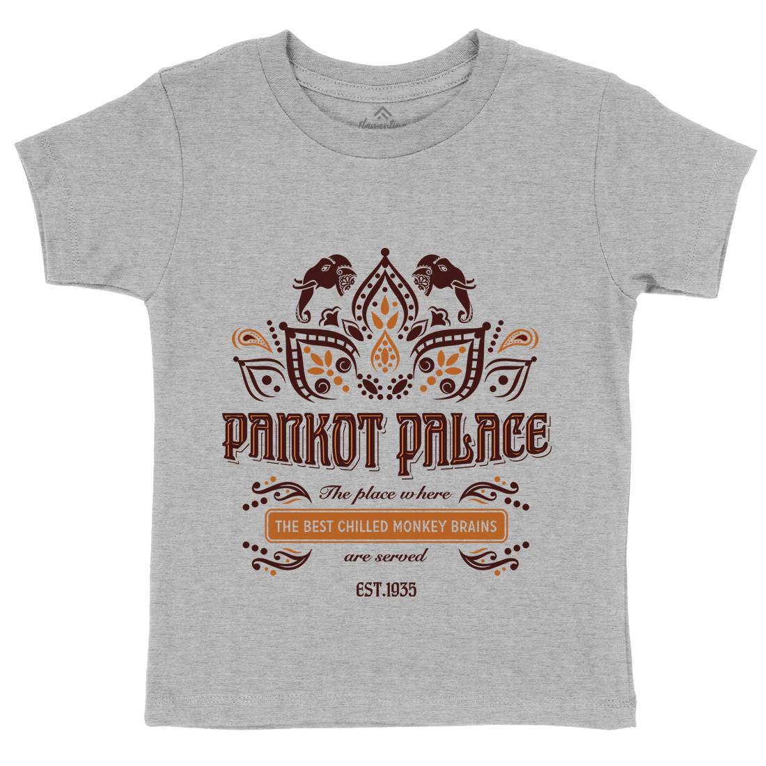 Pankot Palace Kids Crew Neck T-Shirt Retro D238