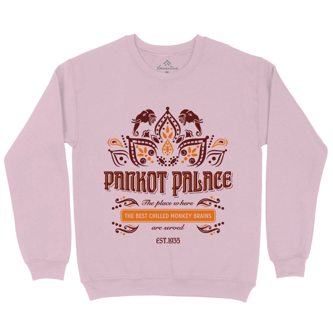 Pankot Palace Kids Crew Neck Sweatshirt Retro D238
