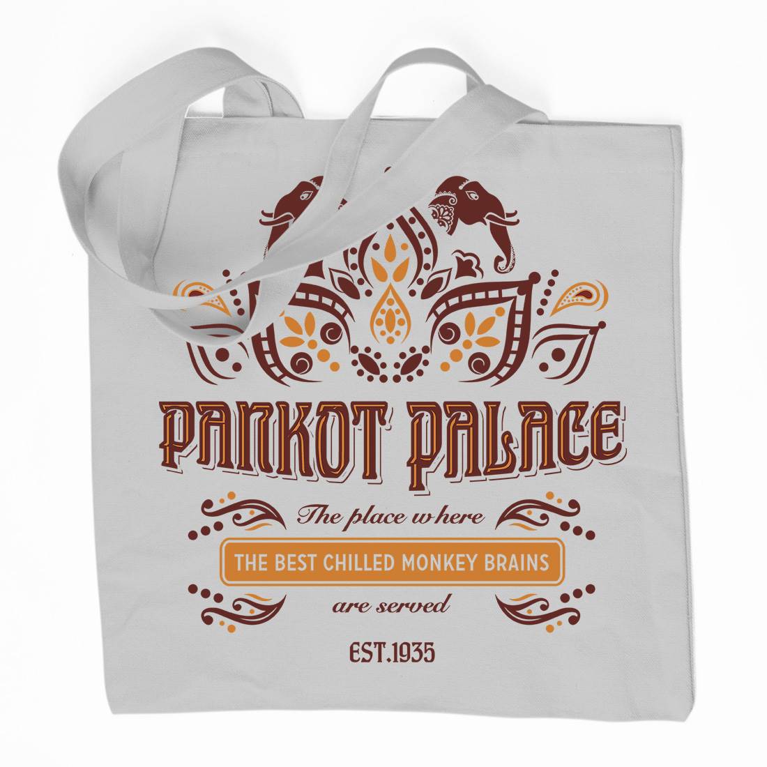 Pankot Palace Organic Premium Cotton Tote Bag Retro D238