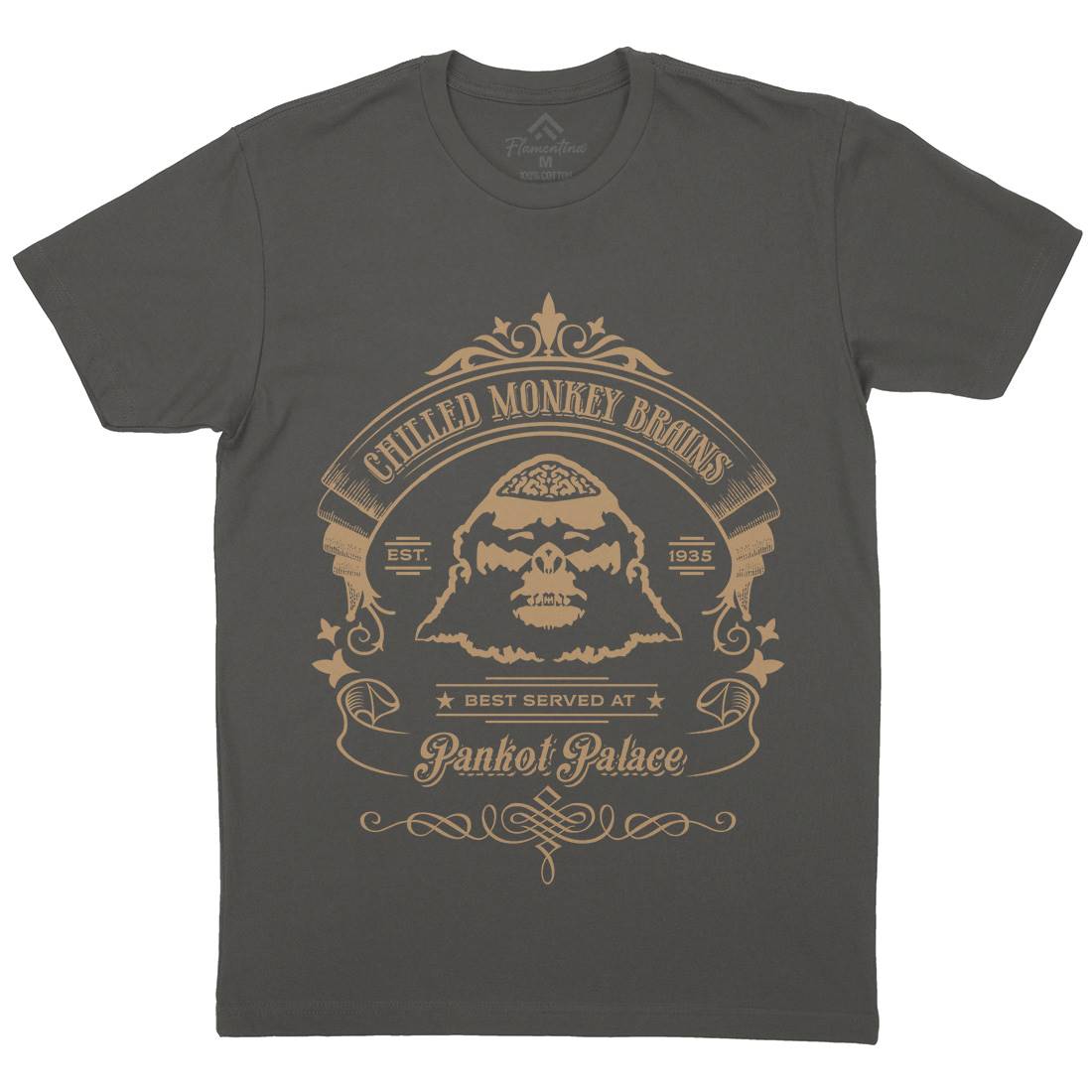 Chilled Monkey Brains Mens Crew Neck T-Shirt Food D239