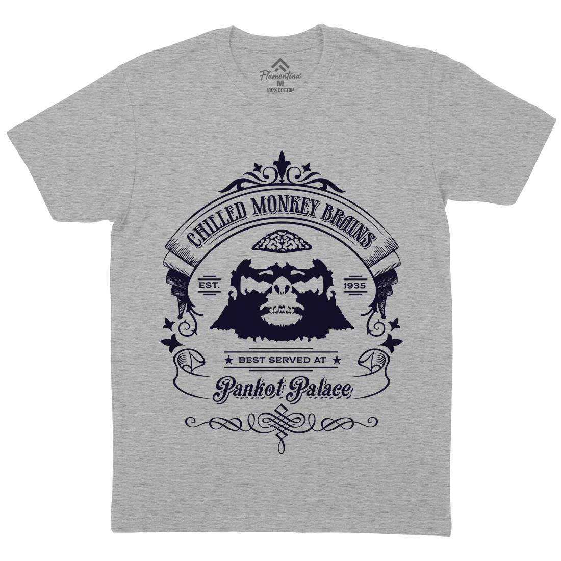 Chilled Monkey Brains Mens Organic Crew Neck T-Shirt Food D239