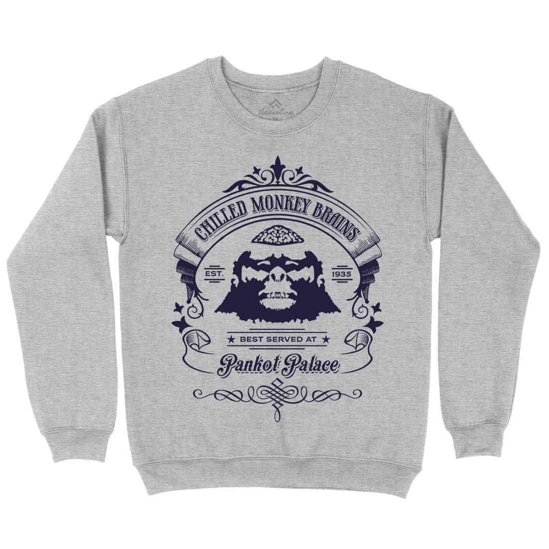Chilled Monkey Brains Mens Crew Neck Sweatshirt Food D239
