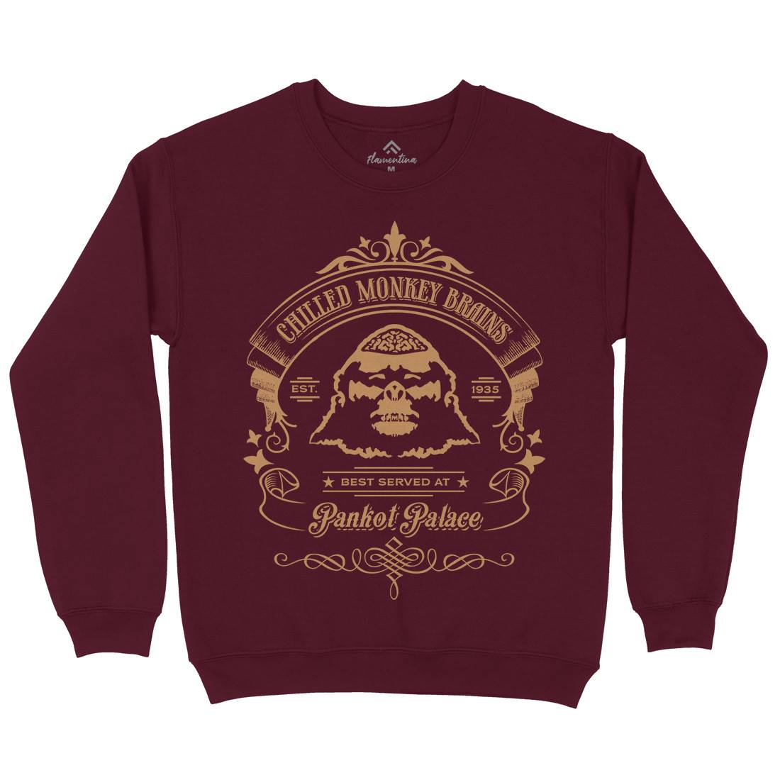 Chilled Monkey Brains Mens Crew Neck Sweatshirt Food D239