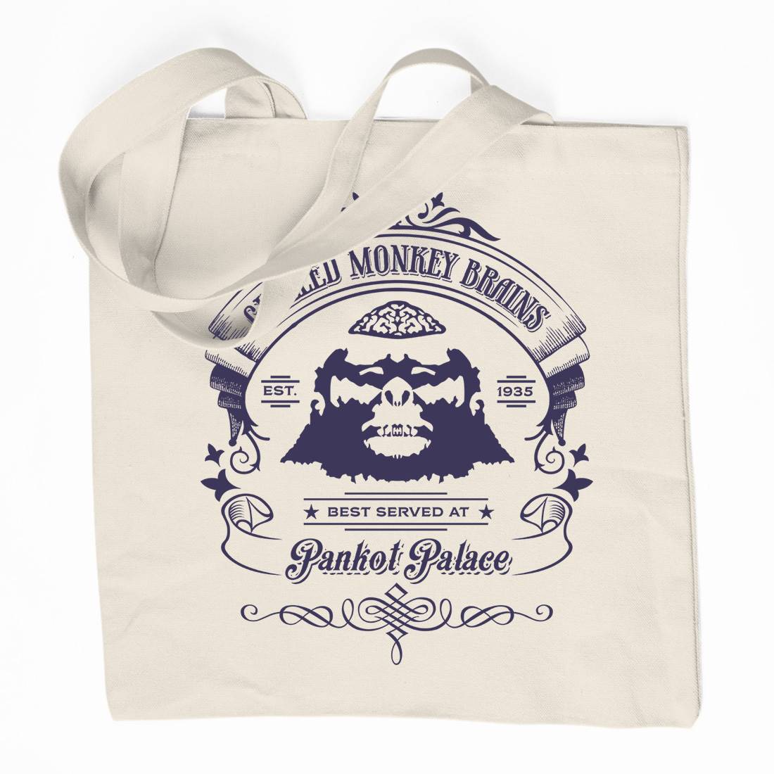 Chilled Monkey Brains Organic Premium Cotton Tote Bag Food D239