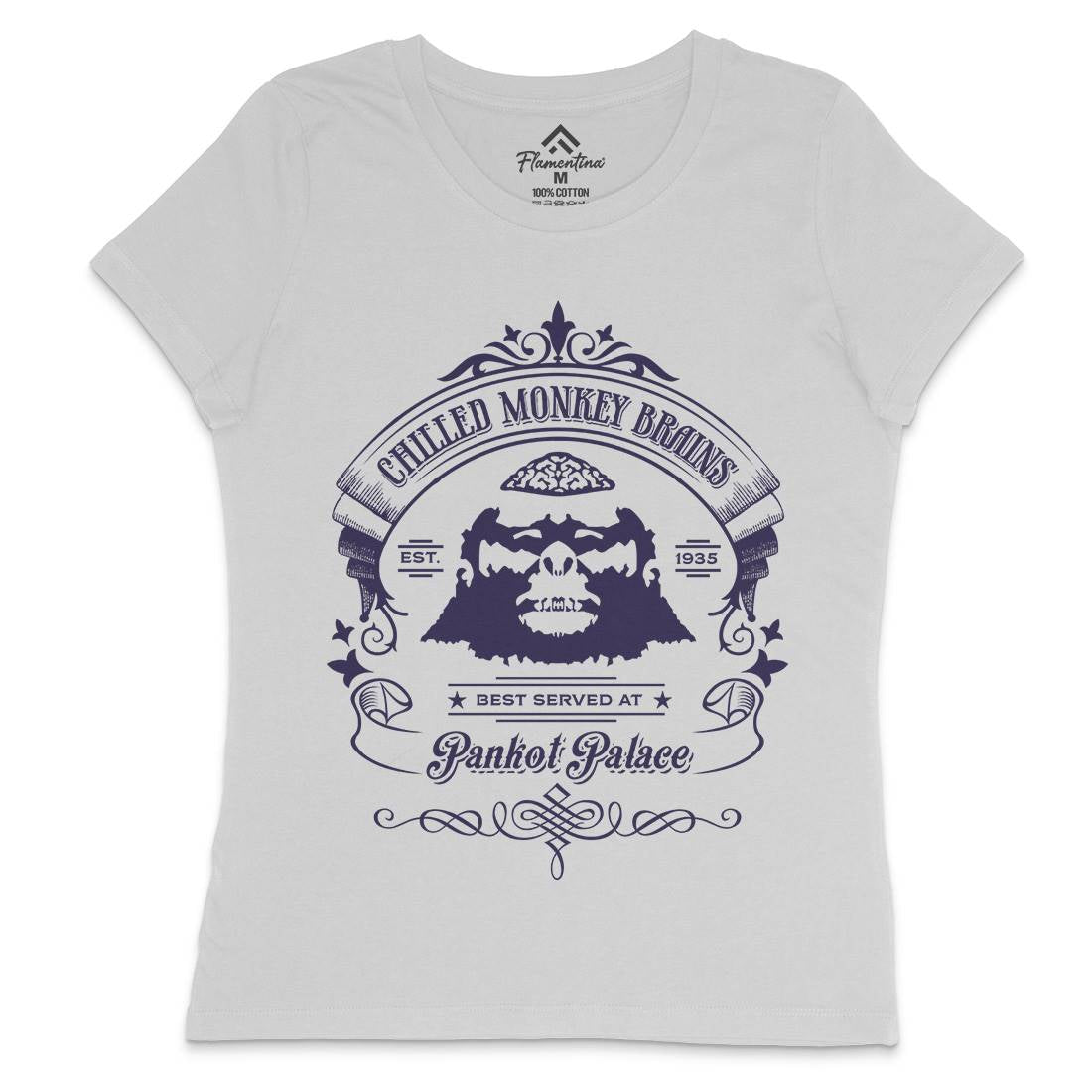 Chilled Monkey Brains Womens Crew Neck T-Shirt Food D239