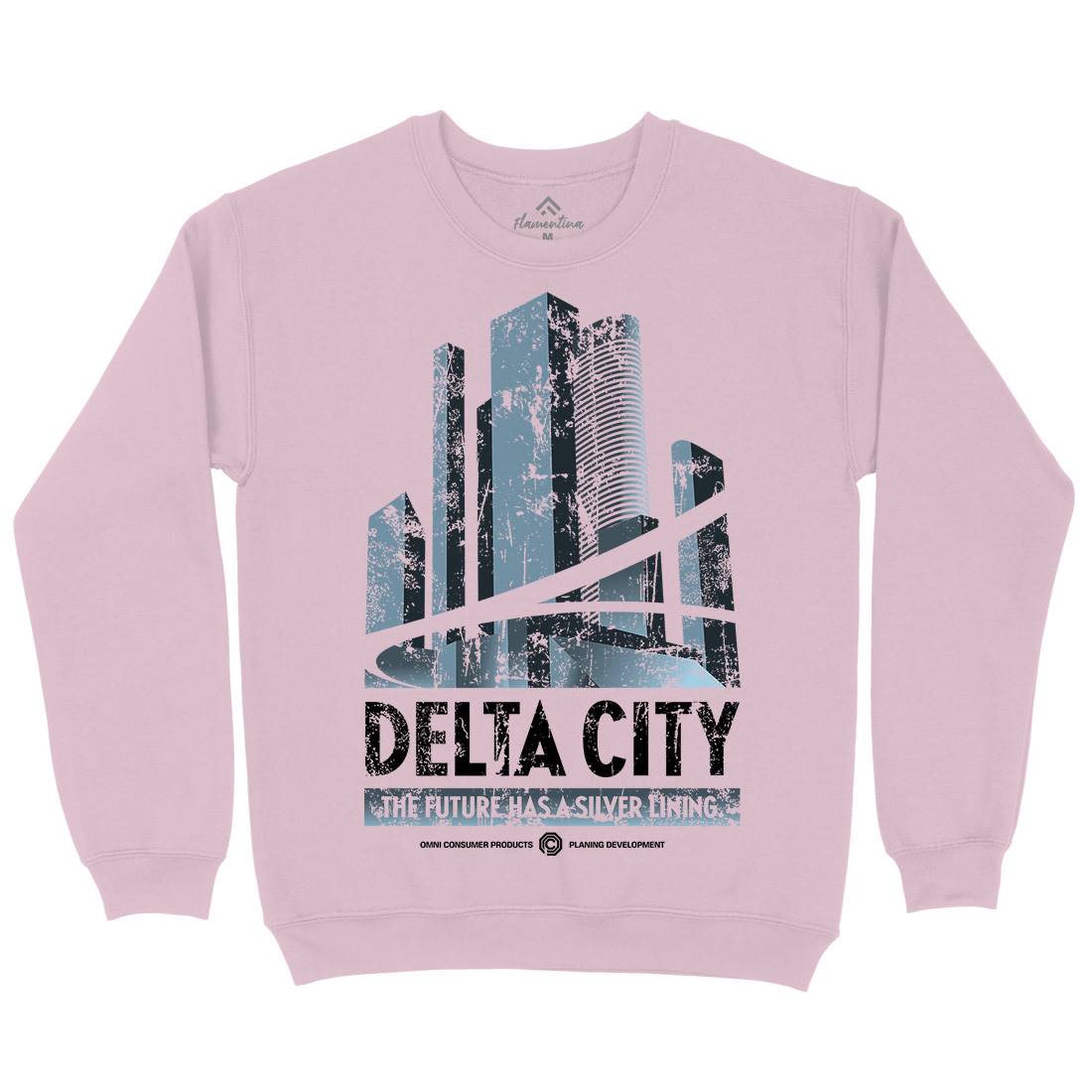 Delta City Kids Crew Neck Sweatshirt Space D243