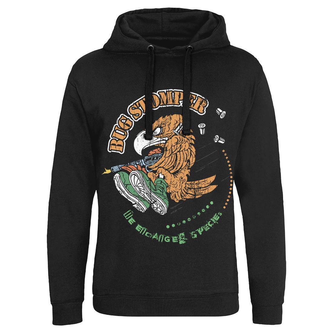 Bug Stomper Mens Hoodie Without Pocket Space D244
