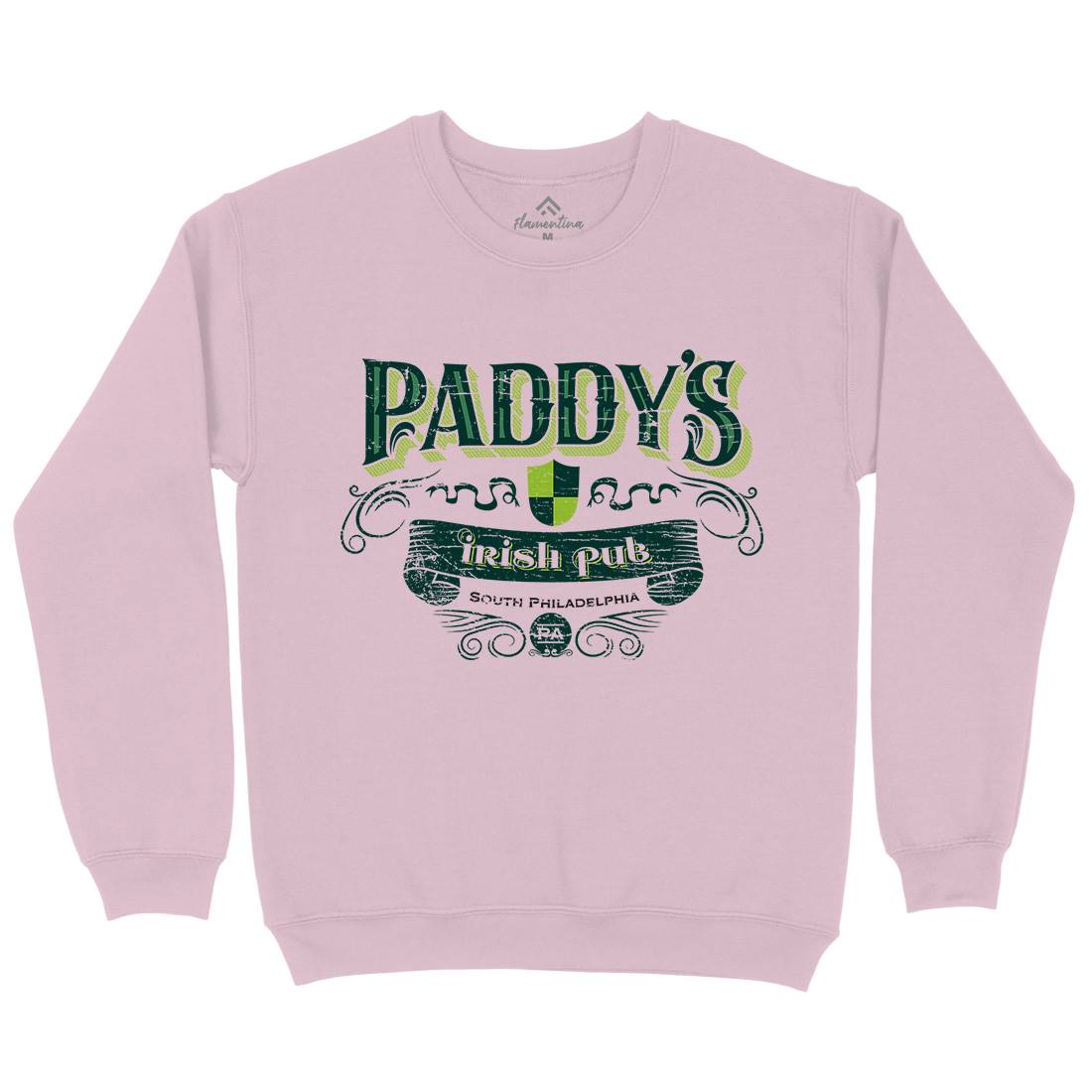 Paddys Irish Pub Kids Crew Neck Sweatshirt Drinks D246