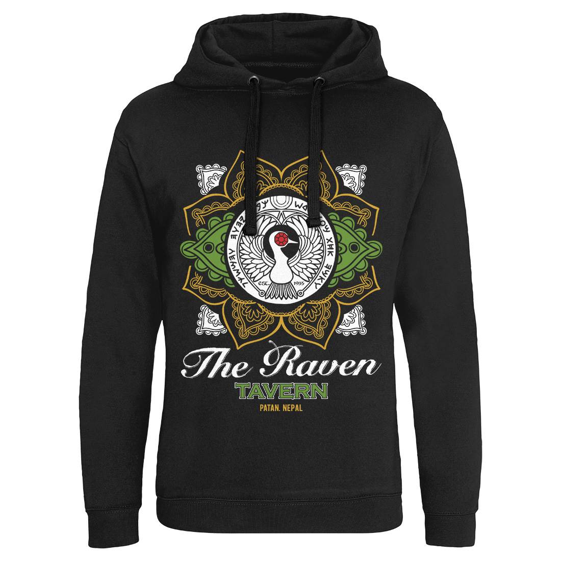 Raven Tavern Mens Hoodie Without Pocket Drinks D247
