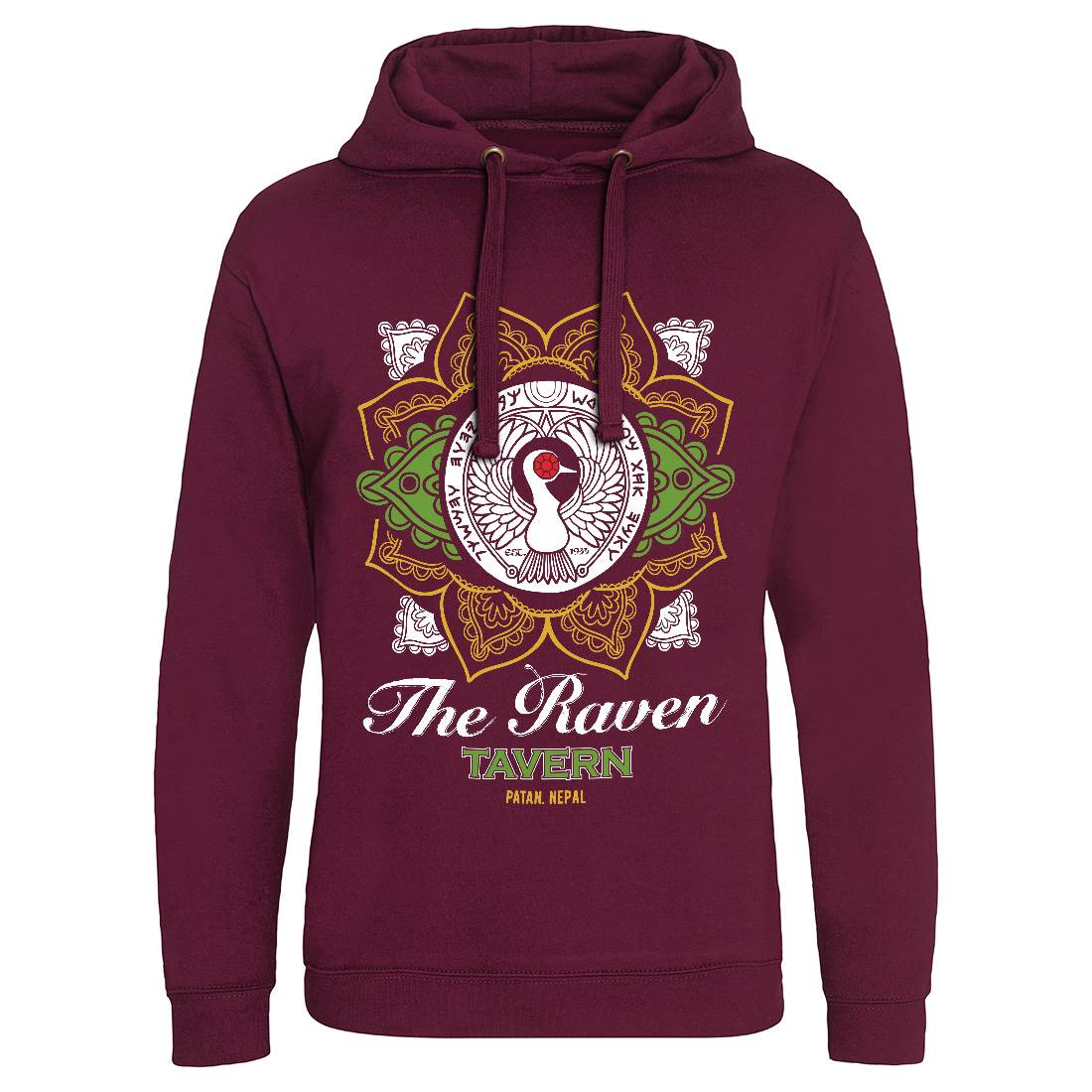 Raven Tavern Mens Hoodie Without Pocket Drinks D247