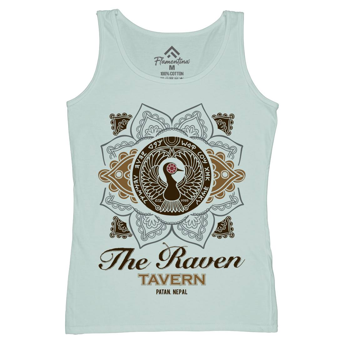 Raven Tavern Womens Organic Tank Top Vest Drinks D247