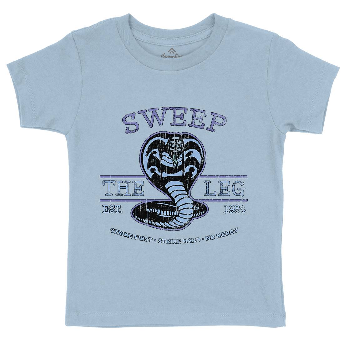 Sweep The Leg Kids Crew Neck T-Shirt Sport D248