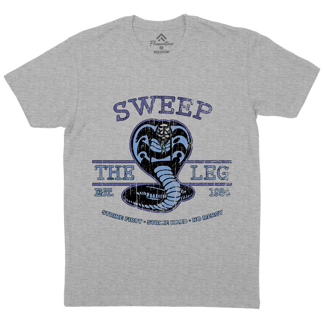 Sweep The Leg Mens Crew Neck T-Shirt Sport D248