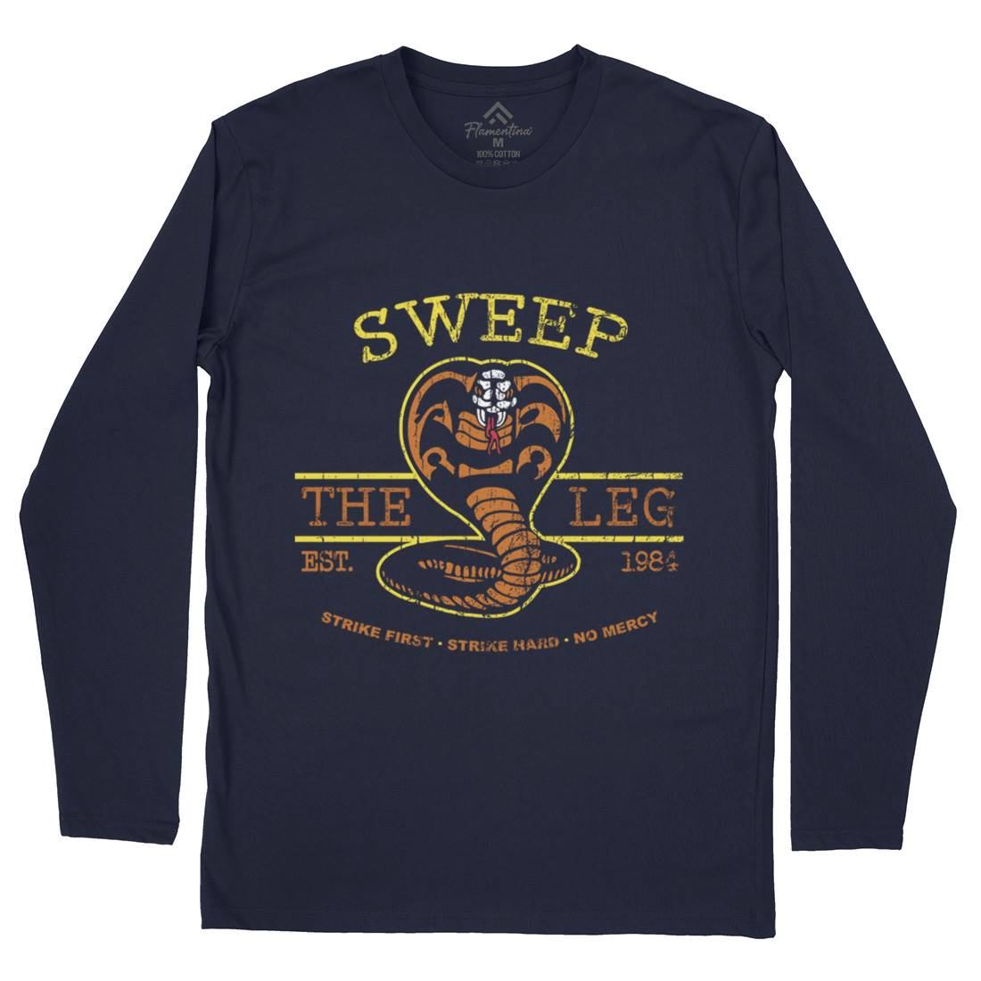 Sweep The Leg Mens Long Sleeve T-Shirt Sport D248