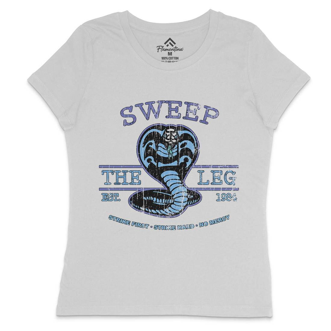 Sweep The Leg Womens Crew Neck T-Shirt Sport D248
