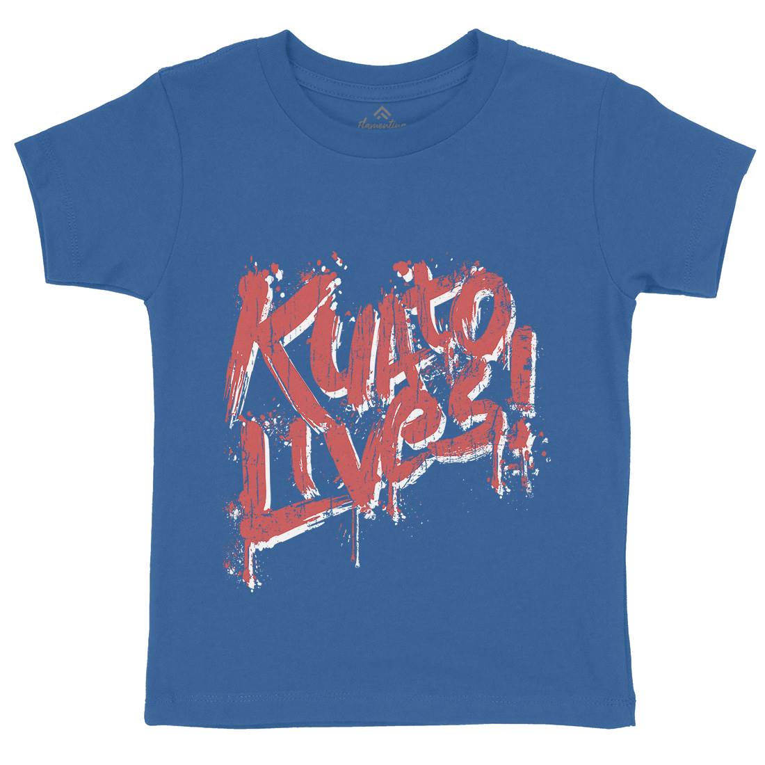 Kuato Lives Kids Crew Neck T-Shirt Space D249
