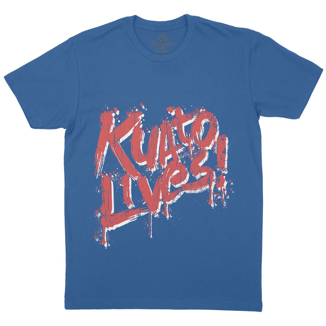Kuato Lives Mens Organic Crew Neck T-Shirt Space D249