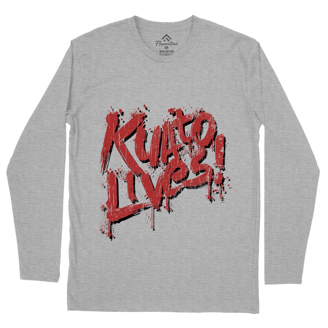 Kuato Lives Mens Long Sleeve T-Shirt Space D249
