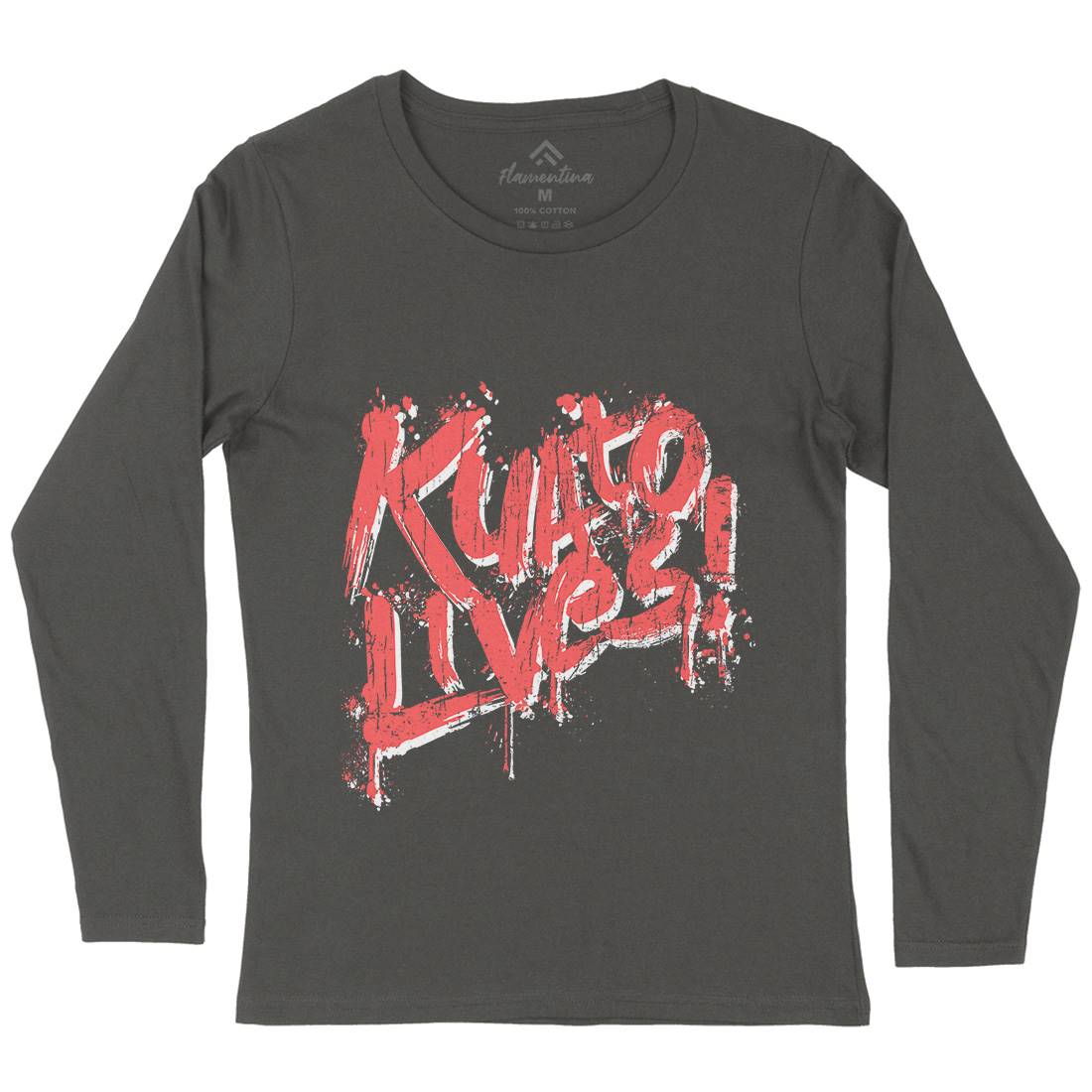 Kuato Lives Womens Long Sleeve T-Shirt Space D249