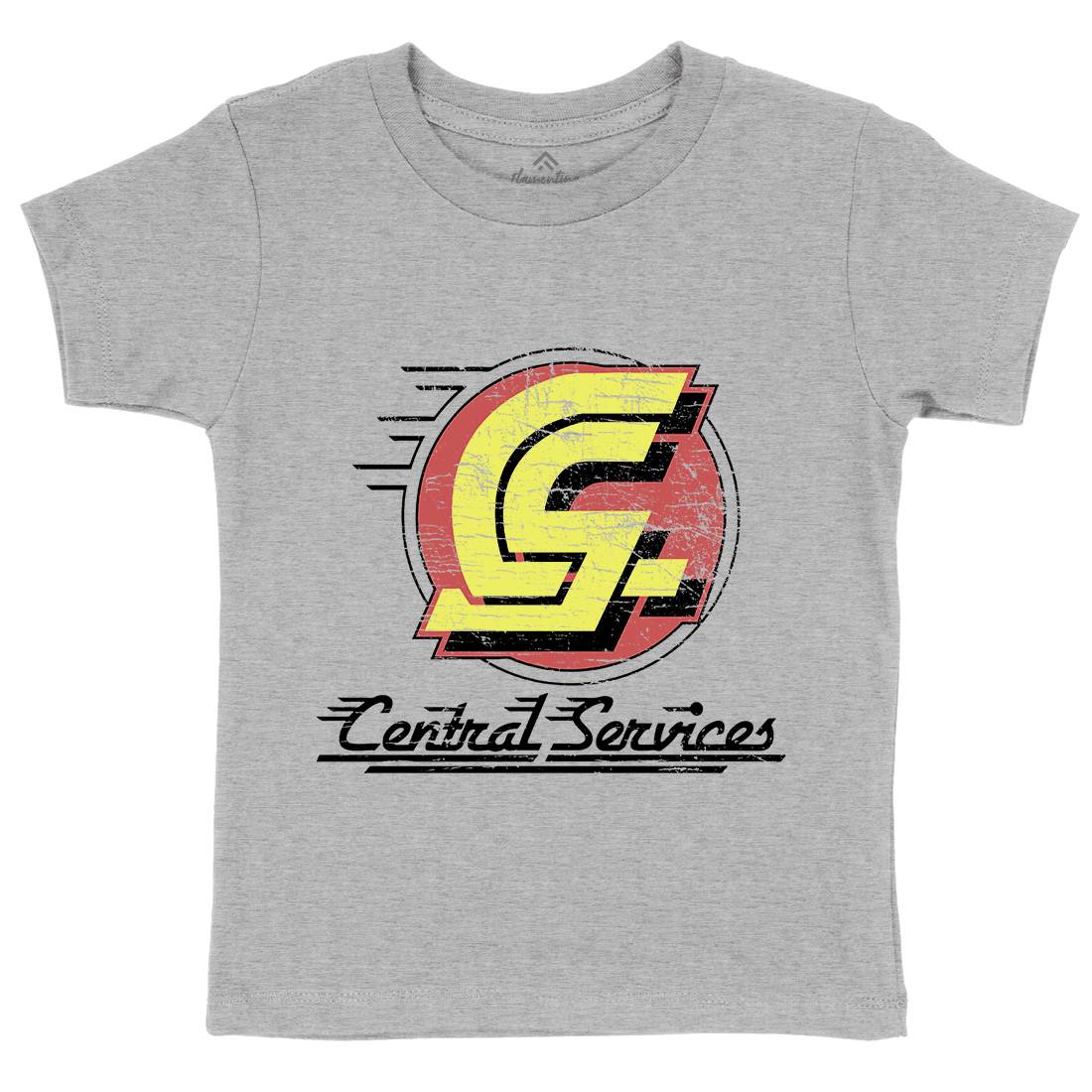 Central Services Kids Crew Neck T-Shirt Space D250