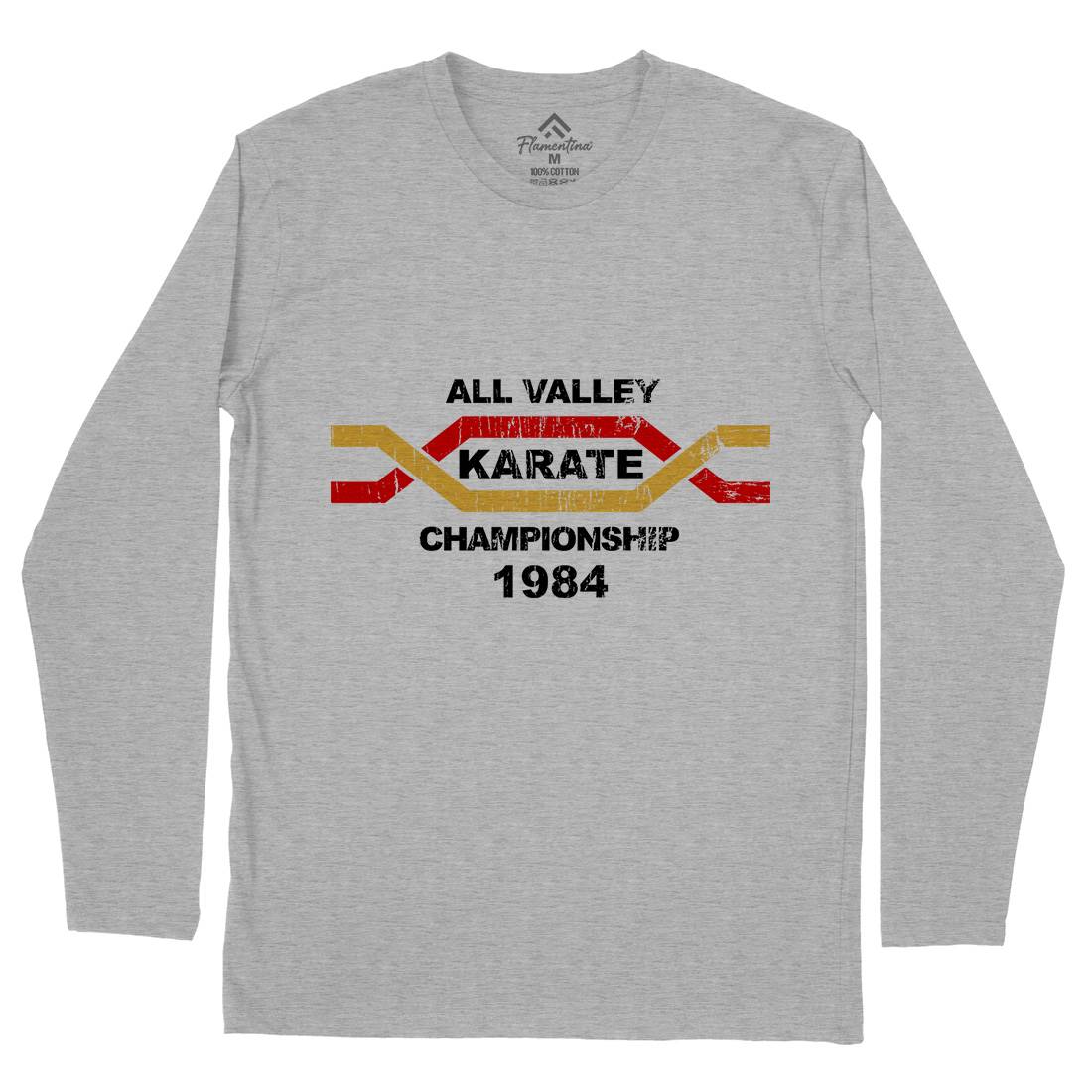 All Valley Mens Long Sleeve T-Shirt Sport D251