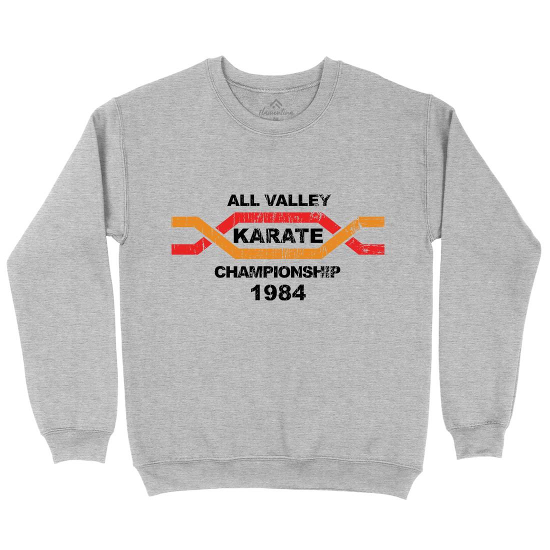 All Valley Mens Crew Neck Sweatshirt Sport D251