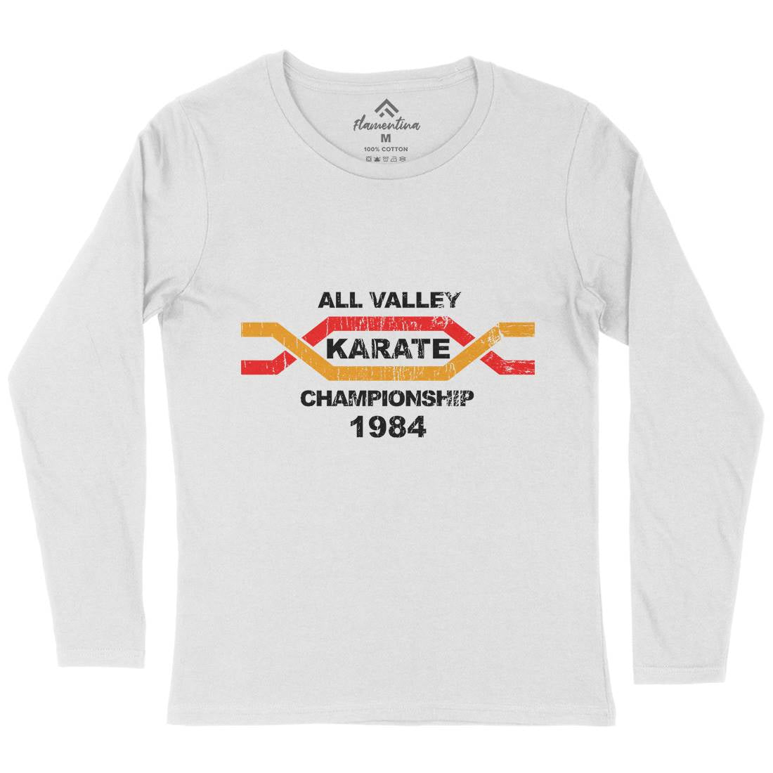 All Valley Womens Long Sleeve T-Shirt Sport D251
