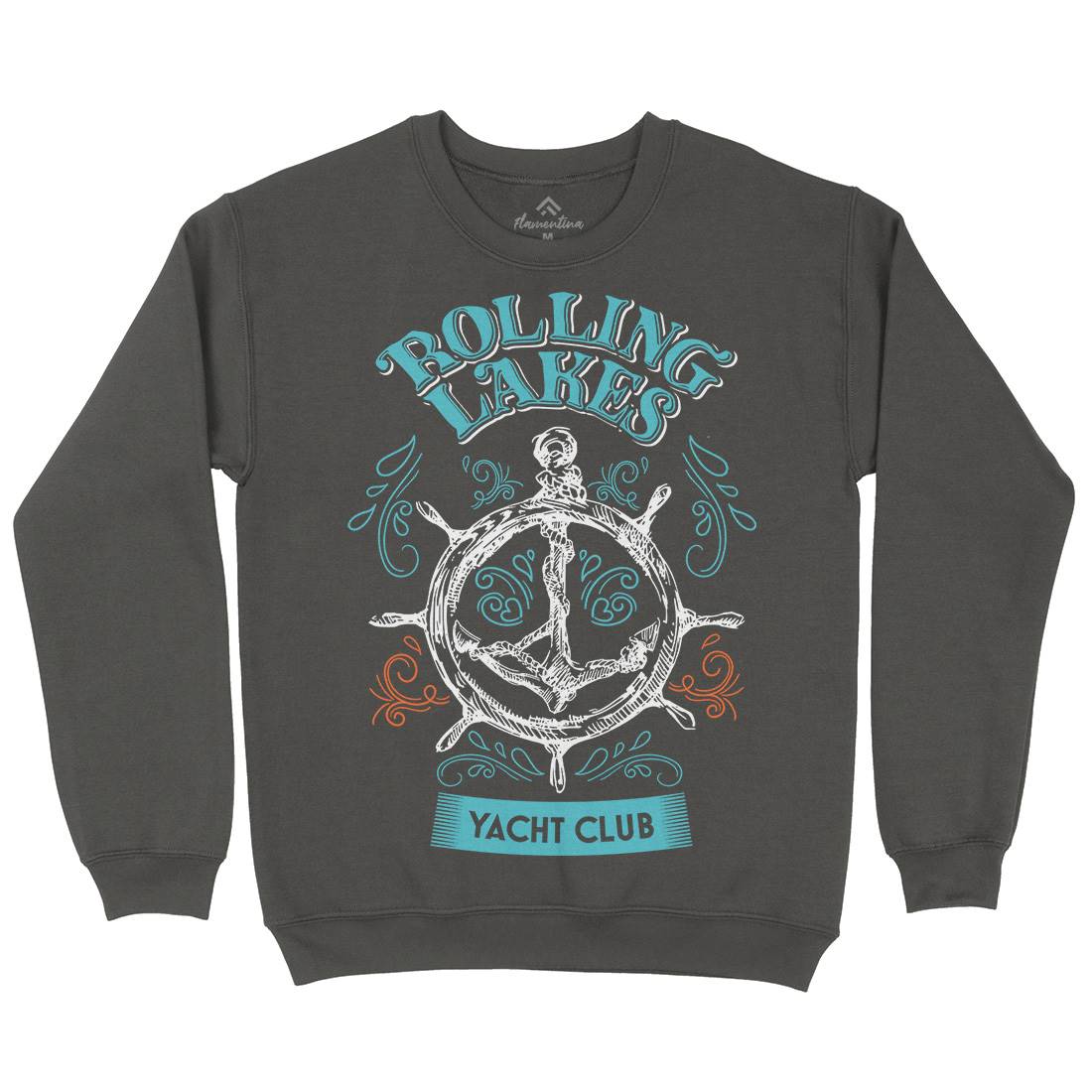 Rolling Lakes Yacht Club Kids Crew Neck Sweatshirt Horror D252