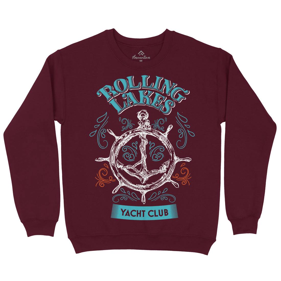 Rolling Lakes Yacht Club Kids Crew Neck Sweatshirt Horror D252