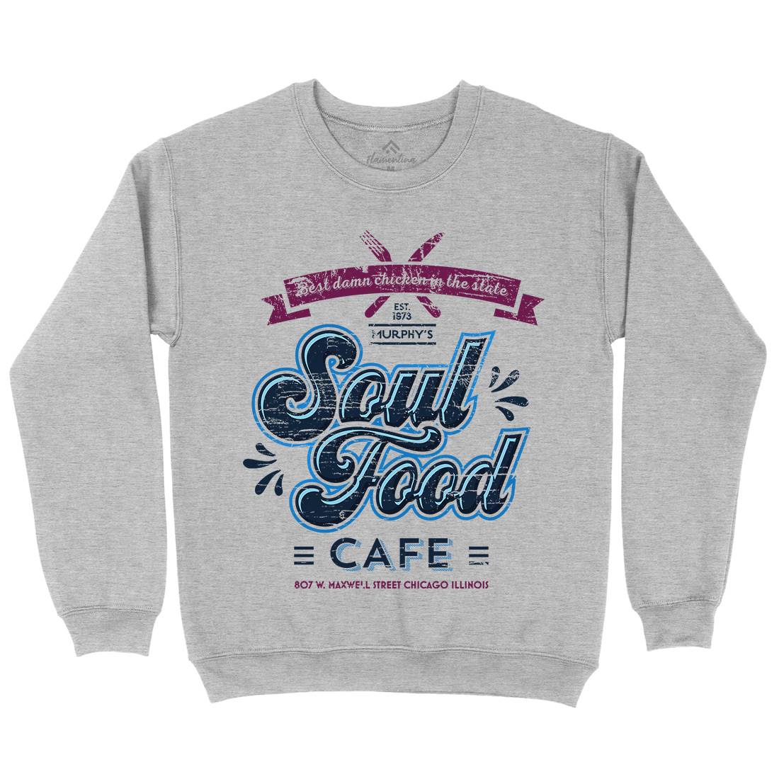 Soul Food Cafe Kids Crew Neck Sweatshirt Drinks D253